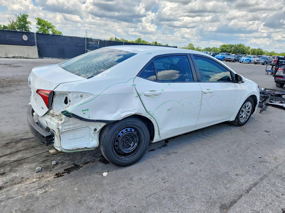 2019 Toyota Corolla VIN 5YFBURHE5KP912634 COPART salvage auction — REAR END, Fl - Cert Of Title Slvg Rebuildable, sold $50 on 2026-07-30 (photo 3)