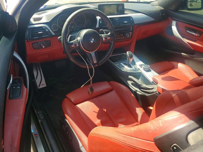 2015 BMW 4er VIN WBA3N3C53FK234280 COPART salvage auction — FRONT END, Tx - Salvage Vehicle Title, sold $4,900 on 2026-07-08 (photo 8)