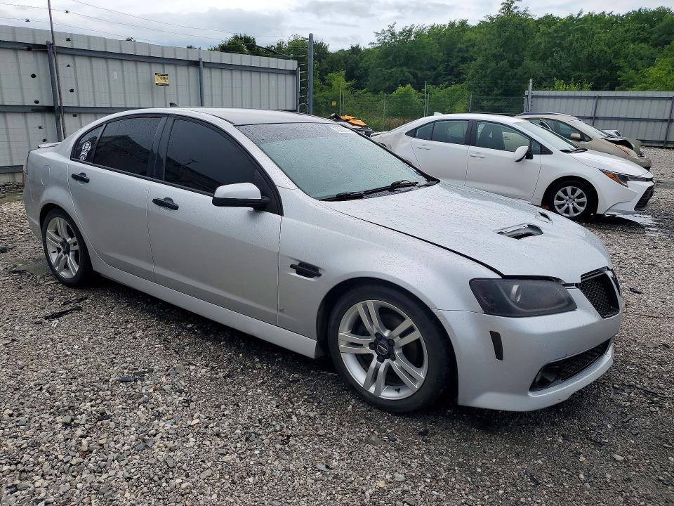 2009 Pontiac G8 VIN 6G2ER57759L189534 COPART salvage auction — FRONT END, Ar - Certificate Of Title, sold $2,600 on 2026-07-15 (photo 4)