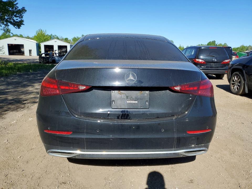 2023 Mercedes-benz C class VIN W1KAF4HB4PR127183 COPART salvage auction — FRONT END, On - Permit Salvage, sold $24,250 on 2026-07-07 (photo 6)