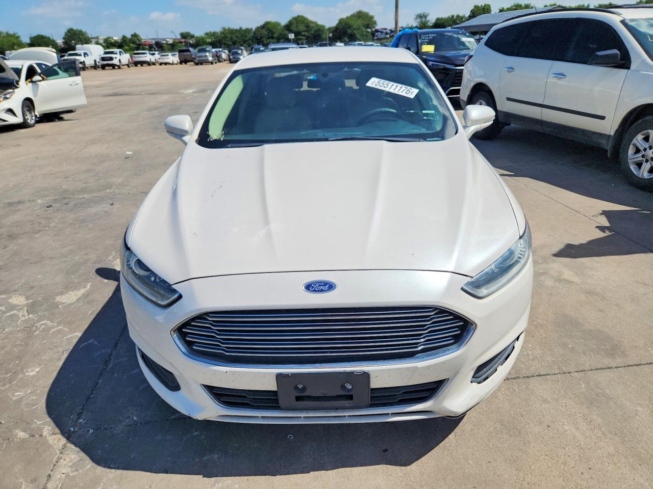 2014 Ford Fusion VIN 1FA6P0HD6E5386601 COPART salvage auction — Rear End, TX - SALVAGE VEHICLE TITLE, sold $900 on 2026-07-09 (photo 5)