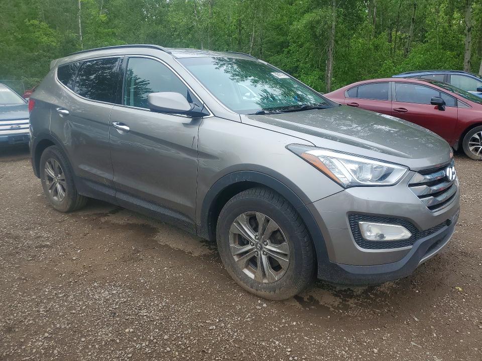 2014 Hyundai Santa fe VIN 5XYZT3LB3EG127761 COPART salvage auction — MECHANICAL, On - Permit No Brand - Unfit, sold $2,950 on 2026-07-16 (photo 4)