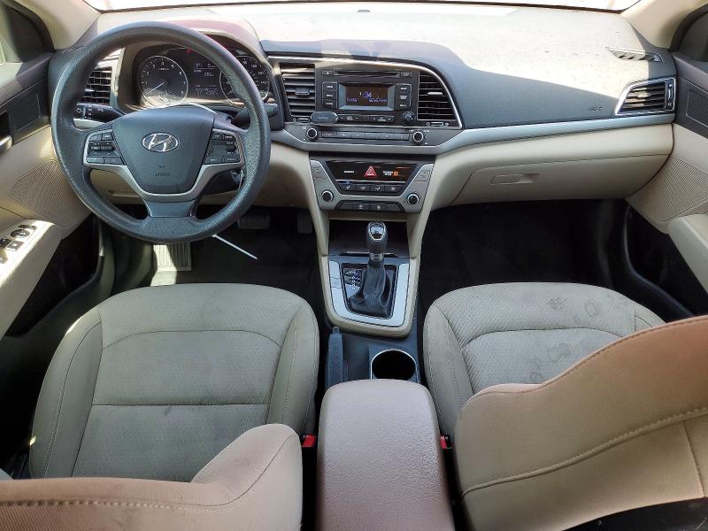 2017 Hyundai Elantra VIN KMHD74LFXHU304084 COPART salvage auction — MINOR DENT/SCRATCHES, Ca - Dis/Dlr/Exp Only Clean Title, sold $1,350 on 2026-07-06 (photo 8)