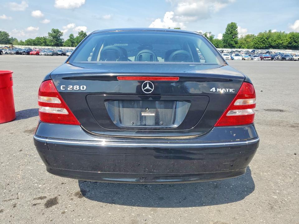 2007 Mercedes-benz C class VIN WDBRF92H07F864940 COPART salvage auction — FRONT END, Pa - Certificate Of Salvage, sold $450 on 2026-08-04 (photo 6)
