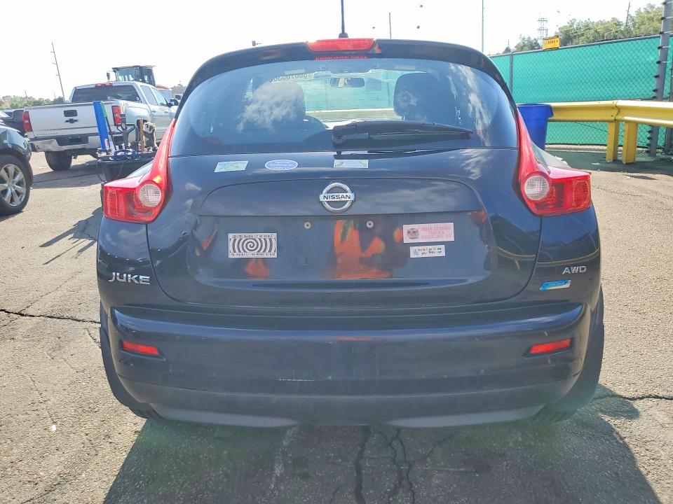 2014 Nissan Juke VIN JN8AF5MV9ET482919 COPART salvage auction — FRONT END, CO - SALVAGE TITLE (P), sold $975 on 2026-07-09 (photo 6)