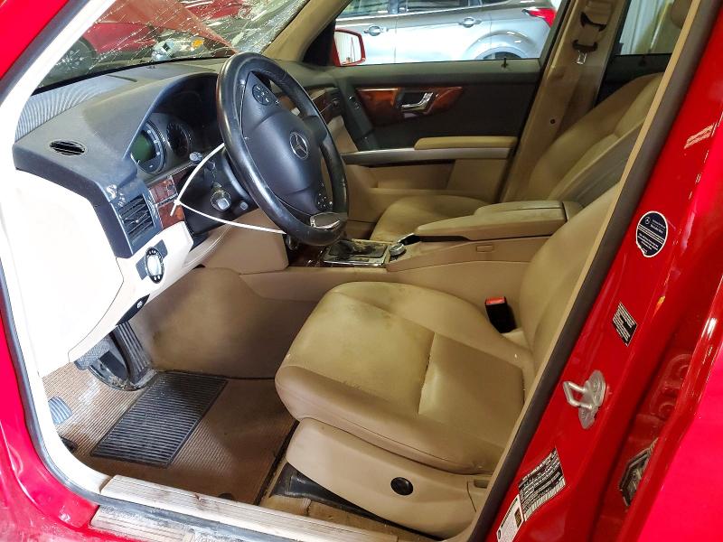 2010 Mercedes-benz Glk-klasse VIN WDCGG8HB6AF352801 COPART salvage auction — BURN, Mi - Certificate Of Title, sold $1,050 on 2026-07-06 (photo 7)