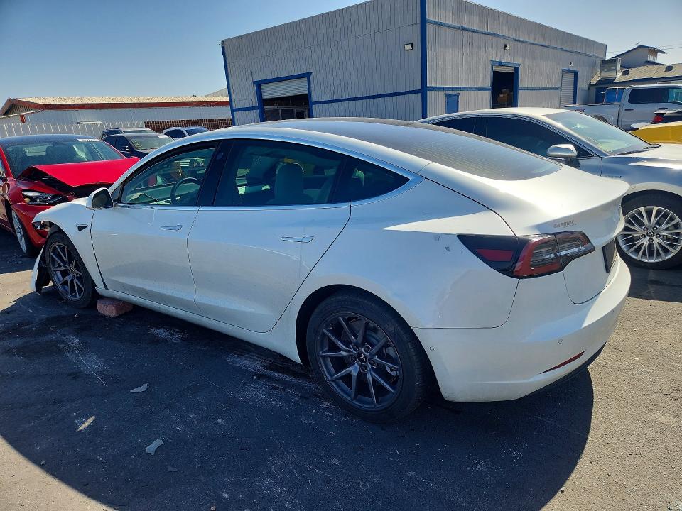2019 Tesla Model 3 VIN 5YJ3E1EAXLF615280 COPART salvage auction — FRONT END, Nv - Salvage Title, sold $4,450 on 2026-07-13 (photo 2)