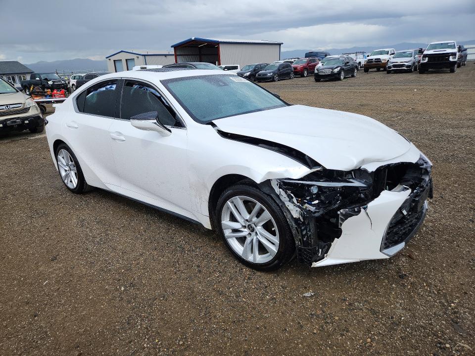 2021 Lexus Is VIN JTHC81F29M5044834 COPART salvage auction — FRONT END, Mt - Salvage Certificate Of A Vehic, sold $200 on 2026-07-14 (photo 4)