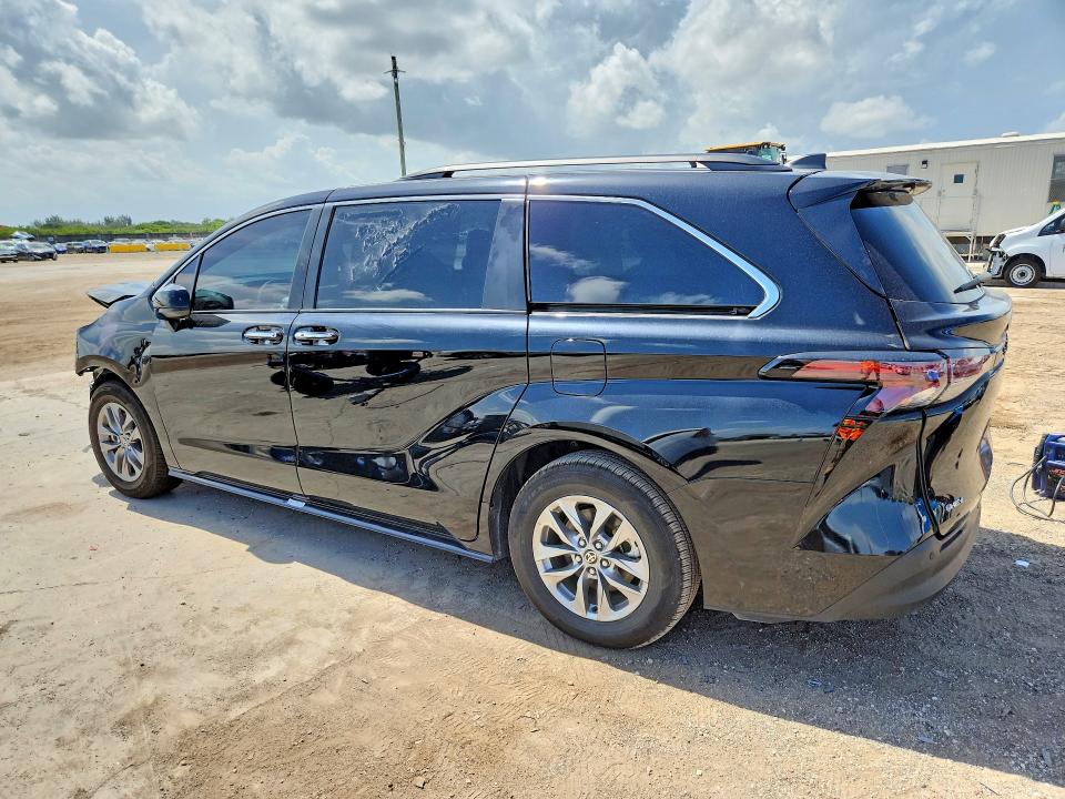 2026 Toyota Sienna VIN 5TDYRKEC8TS296300 COPART salvage auction — FRONT END, VA - CERTIFICATE OF TITLE, sold $19,500 on 2026-07-15 (photo 2)