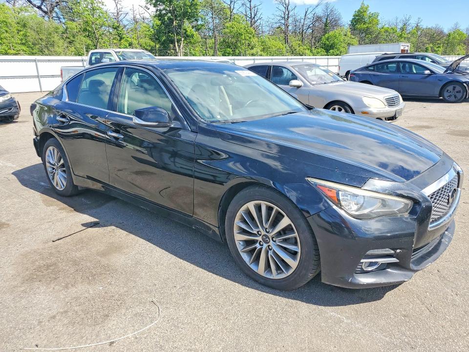 2019 Infiniti VIN JN1EV7AR4KM550247 COPART salvage auction — FRONT END, Ny - Certificate Of Title (P), sold $5,800 on 2026-07-27 (photo 4)