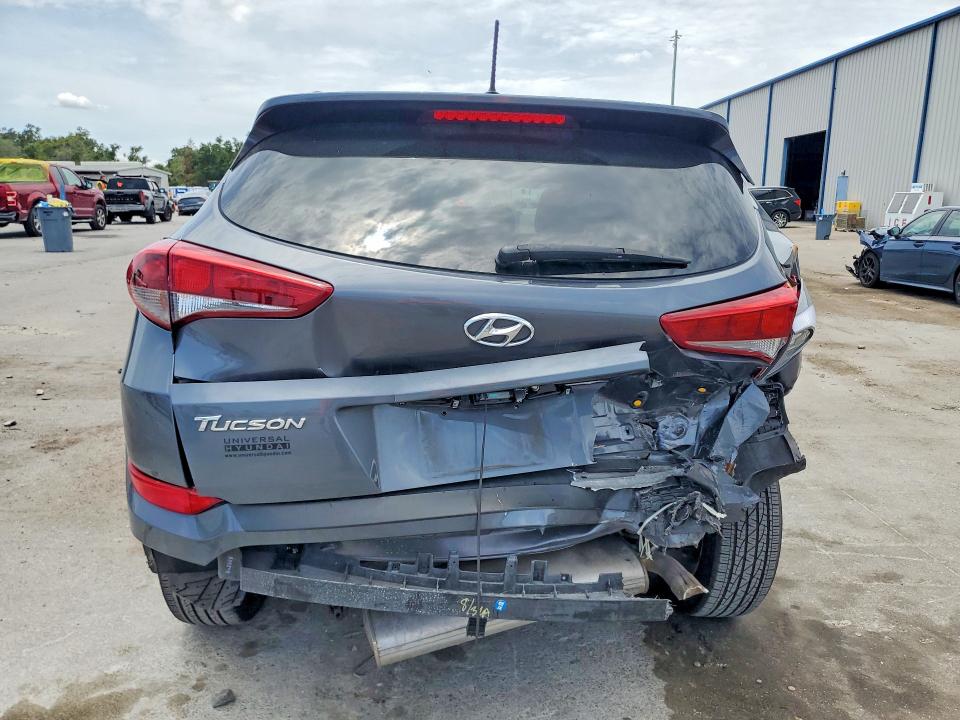 2016 Hyundai VIN KM8J33A49GU076216 COPART salvage auction — REAR END, Fl - Cert Of Title Slvg Rebuildable, sold $2,350 on 2026-07-13 (photo 6)