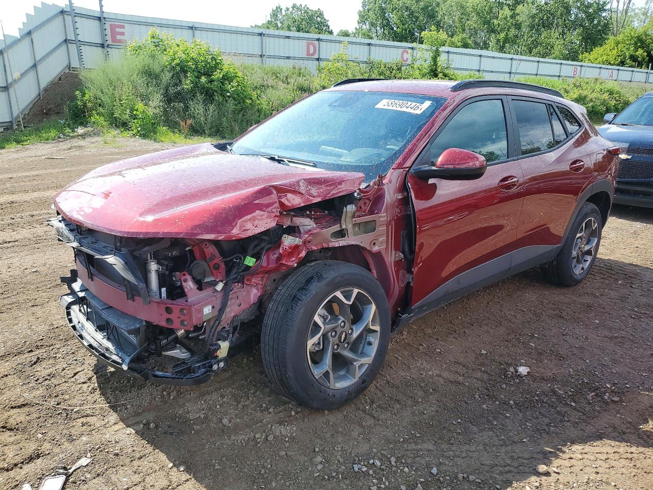 2025 Chevrolet Trax VIN KL77LHEP4SC176865 — COPART salvage auction photo