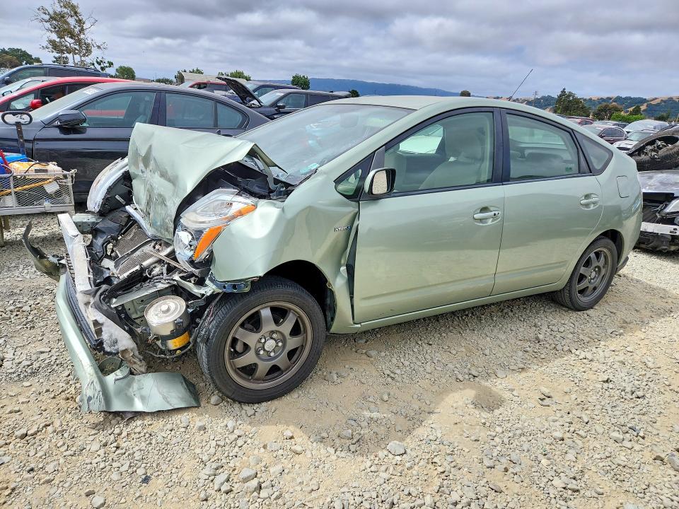 2008 Toyota Prius VIN JTDKB20U783419605 COPART salvage auction — FRONT END, CA - SALVAGE CERTIFICATE, sold $375 on 2026-07-21 (photo 1)