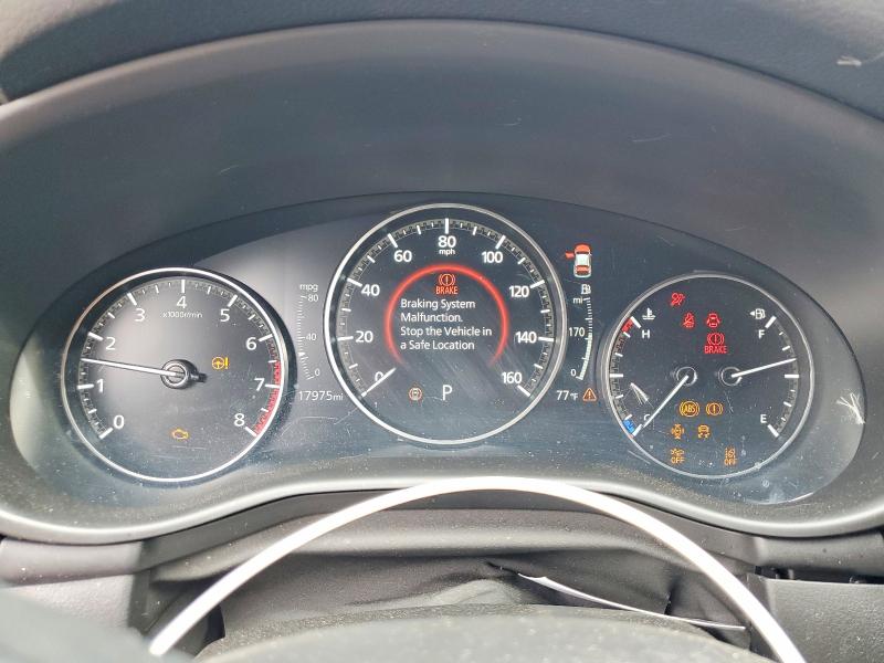 2025 Mazda VIN JM1BPBLM8S1780471 COPART salvage auction — FRONT END, Pa - Certificate Of Salvage, sold $2,800 on 2026-07-22 (photo 9)