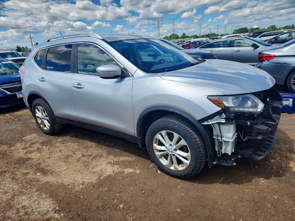 2015 Nissan VIN KNMAT2MV0FP515920 COPART salvage auction — FRONT END, Il - Salvage Certificate, sold $350 on 2026-07-21 (photo 4)