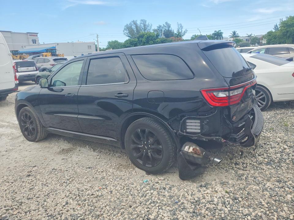 2020 Dodge Durango VIN 1C4RDHDG3LC296619 COPART salvage auction — REAR END, Fl - Cert Of Title Slvg Rebuildable, sold $9,300 on 2026-08-31 (photo 2)