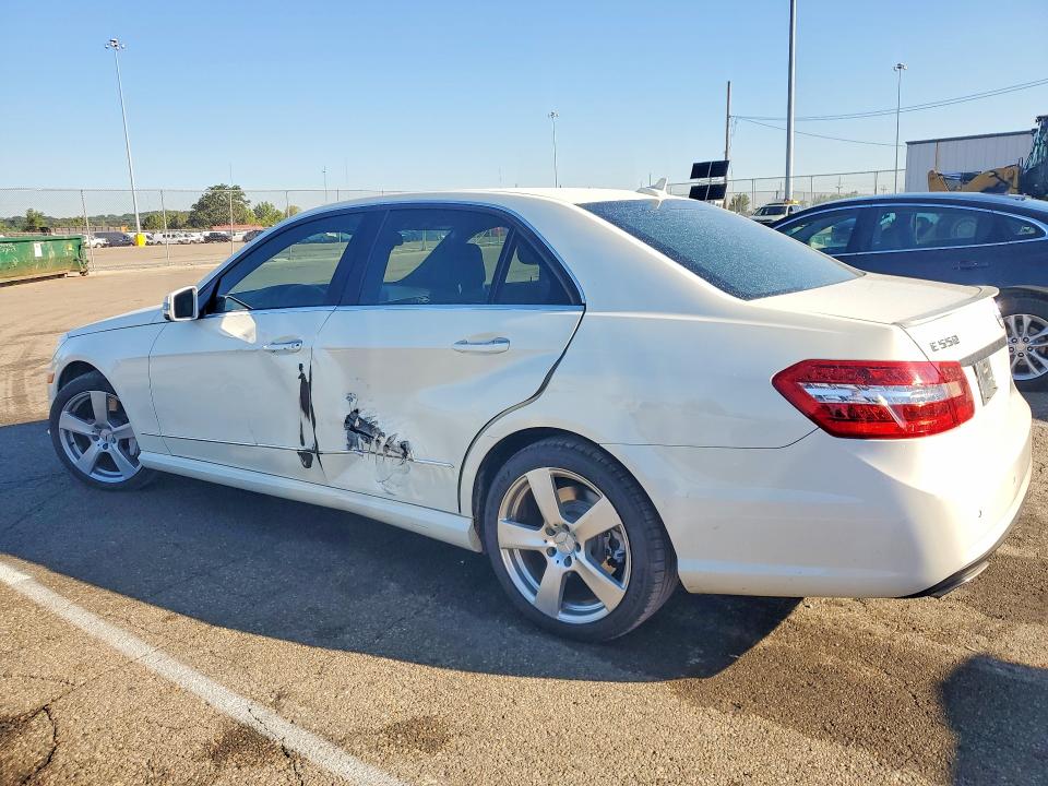2012 Mercedes-benz E-class VIN WDDHF9BB6CA606315 COPART salvage auction — SIDE, OH - CERT OF TITLE-SALVAGE, sold $300 on 2026-07-29 (photo 2)