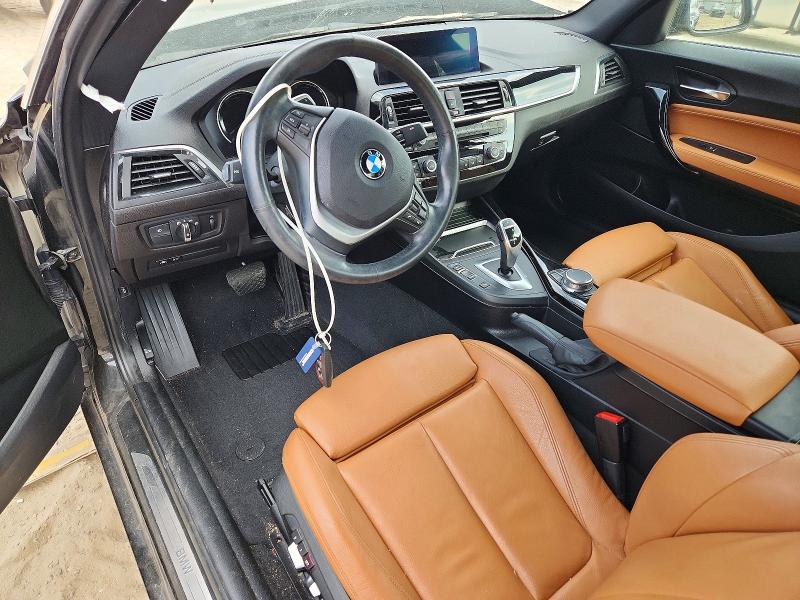 2020 BMW 2er VIN WBA2J1C01L7F61357 COPART salvage auction — FRONT END, Md - Cert Of Salvage > 75% Damage, sold $1,200 on 2026-08-18 (photo 8)