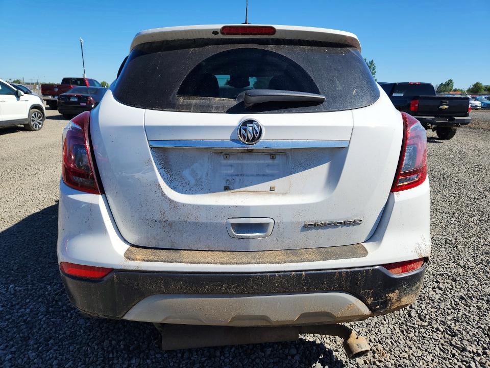2019 Buick Encore VIN KL4CJCSMXKB760725 COPART salvage auction — FRONT END, Or - Salvage Title Certificate, sold $200 on 2026-07-28 (photo 6)