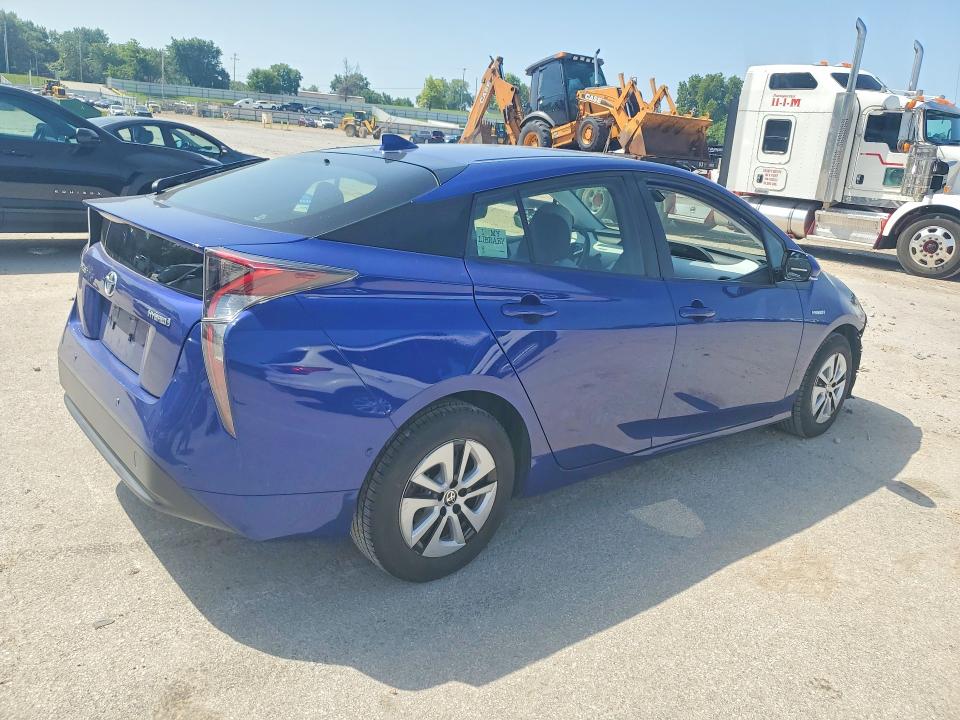 2018 Toyota Prius VIN JTDKBRFU8J3062697 COPART salvage auction — FRONT END, MO - SALVAGE CERTIFICATE OF TITLE, sold $5,100 on 2026-07-31 (photo 3)