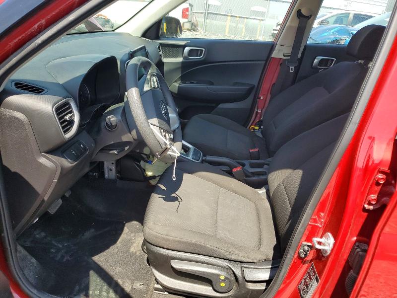 2021 Hyundai Venue VIN KMHRB8A37MU065690 COPART salvage auction — VANDALISM, Ns - Cert Of Registration, sold $2,600 on 2026-07-23 (photo 7)