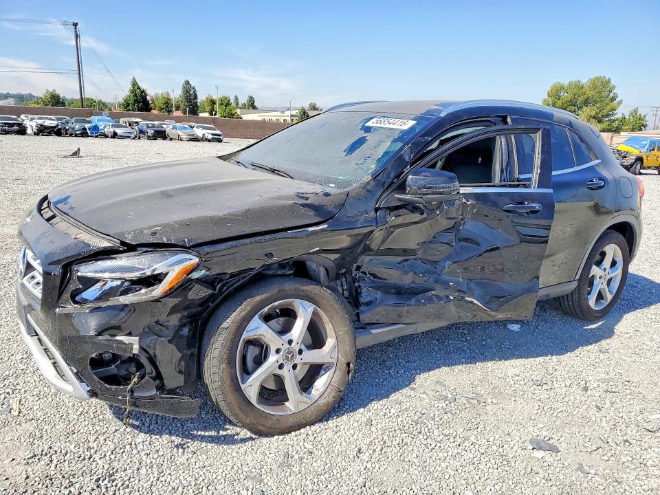 2018 Mercedes-benz Gla-klasse VIN WDCTG4GB8JJ448466 COPART salvage auction — SIDE, CA - SALVAGE CERTIFICATE, sold $3,950 on 2026-07-08 (photo 1)
