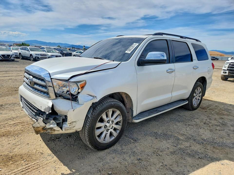 2016 Toyota VIN 5TDDY5G15GS127856 COPART salvage auction — FRONT END, Mt - Salvage Certificate Of A Vehic, sold $1,250 on 2026-07-28 (photo 1)