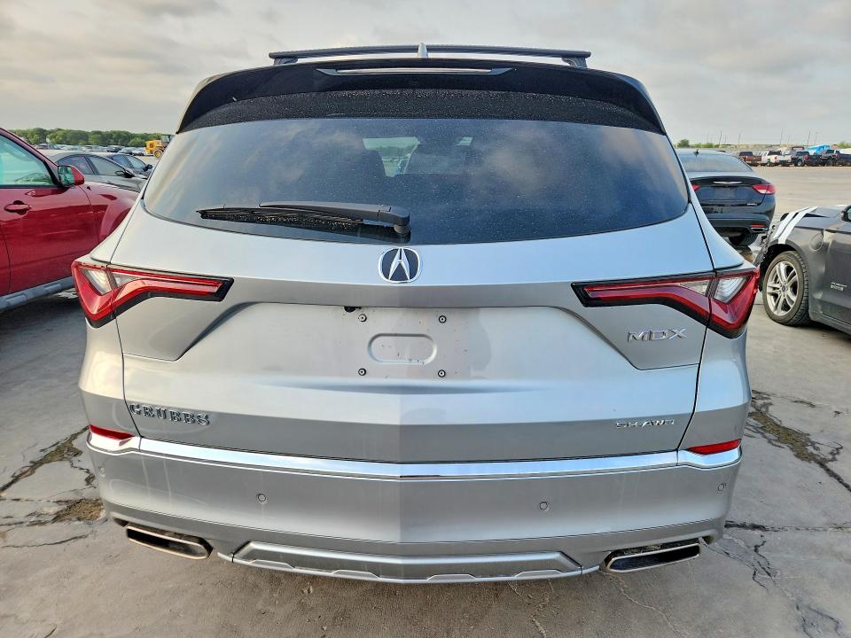 2026 Acura Mdx VIN 5J8YE1H89TL012169 COPART salvage auction — FRONT END, Tx - Salvage Vehicle Title, sold $22,700 on 2026-07-27 (photo 6)