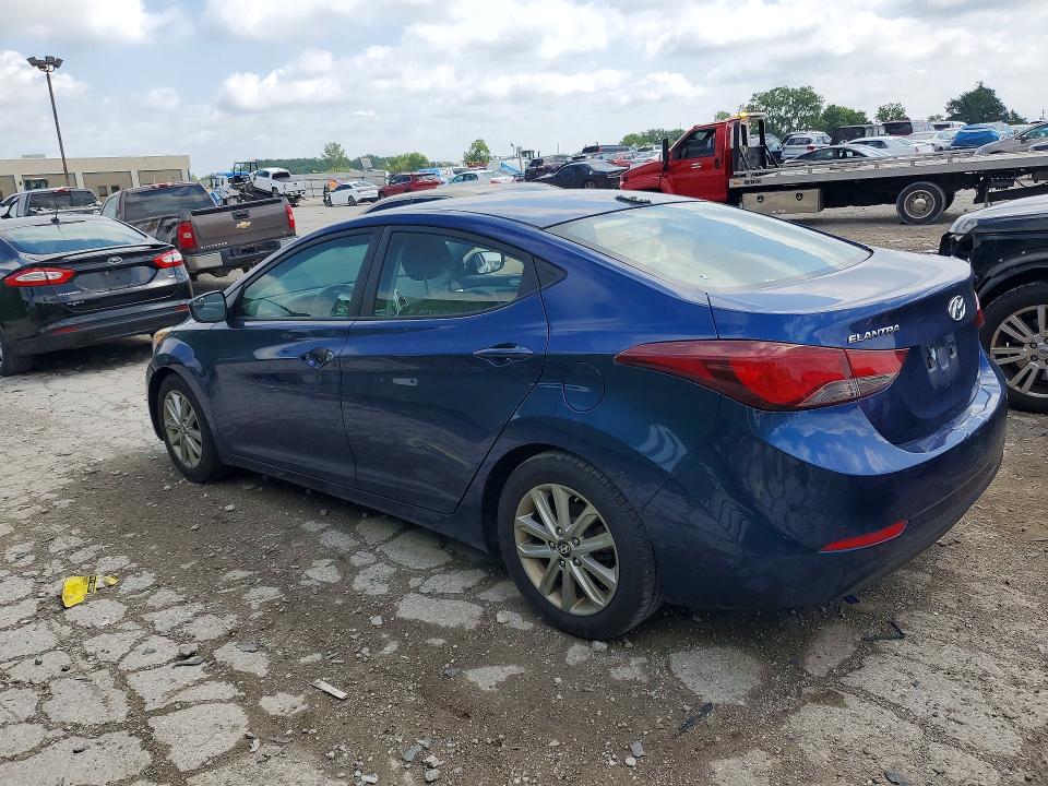2016 Hyundai Elantra VIN 5NPDH4AE3GH720580 COPART salvage auction — SIDE, In - Cert Of Title-Salvage Title, sold $575 on 2026-07-02 (photo 2)