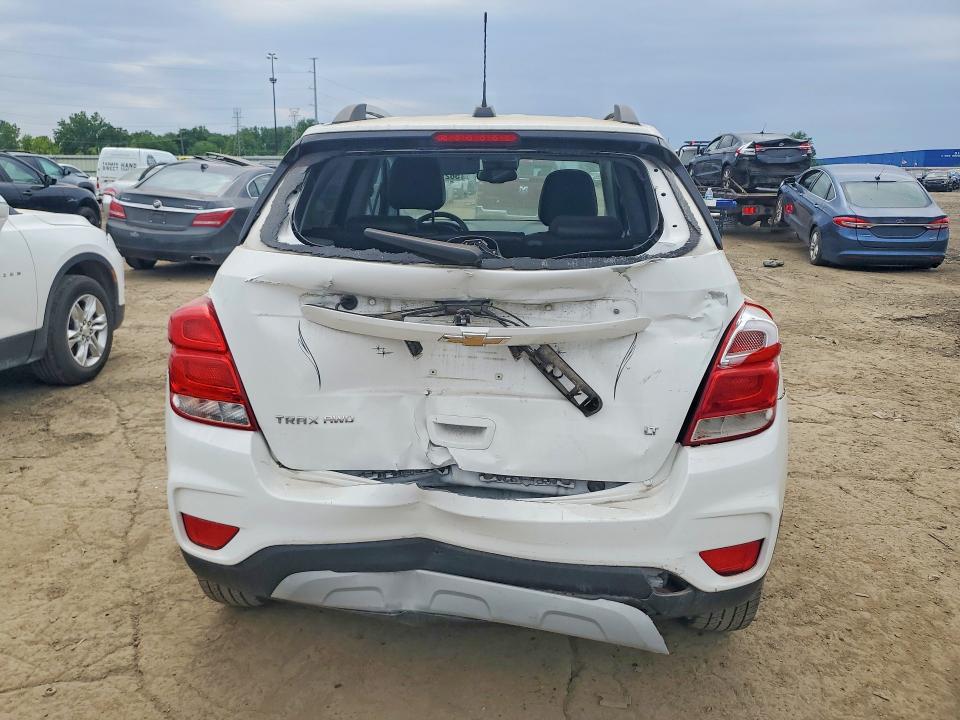 2018 Chevrolet Trax VIN KL7CJPSB4JB596380 COPART salvage auction — REAR END, Mi - Cert Of Title-Salvage Vehicle, sold $800 on 2026-07-14 (photo 6)