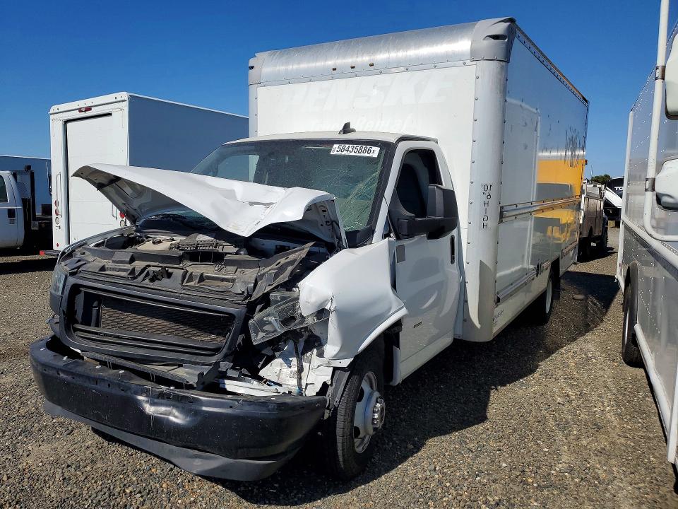 2023 Gmc Savana VIN 7GZ37TC7XPN005063 COPART salvage auction — FRONT END, Salvage Title, sold $2,650 on 2026-07-15 (photo 1)