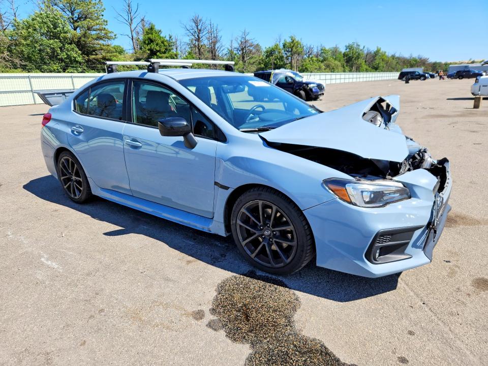 2019 Subaru VIN JF1VA1B64K9809242 COPART salvage auction — FRONT END, NY - MV-907A SALVAGE CERTIFICATE, sold $4,150 on 2026-07-08 (photo 4)
