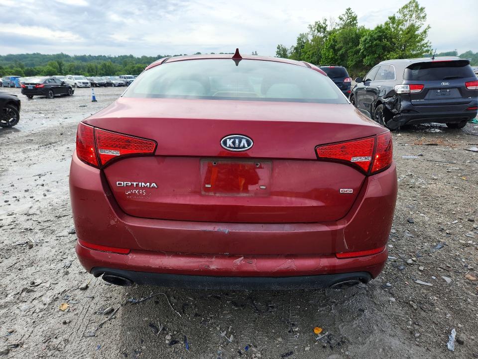 2012 Kia Optima VIN 5XXGM4A75CG012640 COPART salvage auction — SIDE, AR - CERT OF TITLE-SALVAGE, sold $375 on 2026-07-29 (photo 6)