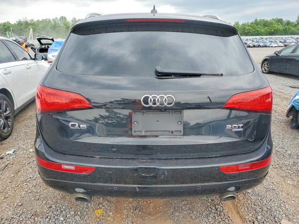 2013 Audi Q5 VIN WA1LFAFP0DA009331 COPART salvage auction — FRONT END, FL - CERTIFICATE OF TITLE, sold $925 on 2026-07-02 (photo 6)