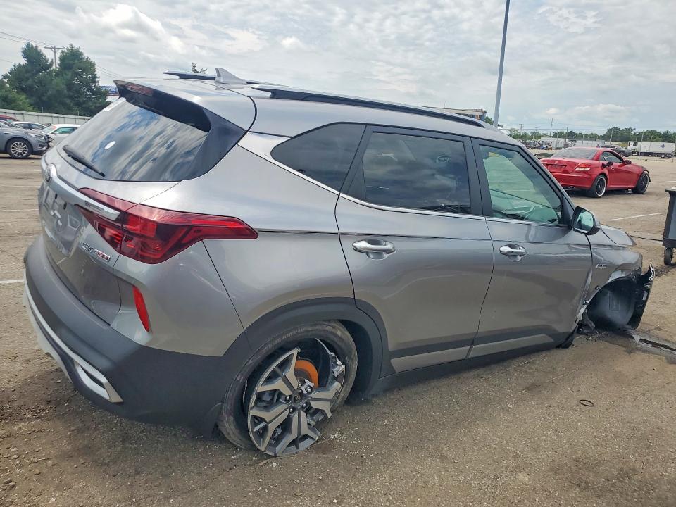 2021 Kia Seltos VIN KNDETCA28M7073659 COPART salvage auction — FRONT END, Oh - Cert Of Title-Salvage, sold $4,150 on 2026-07-17 (photo 3)