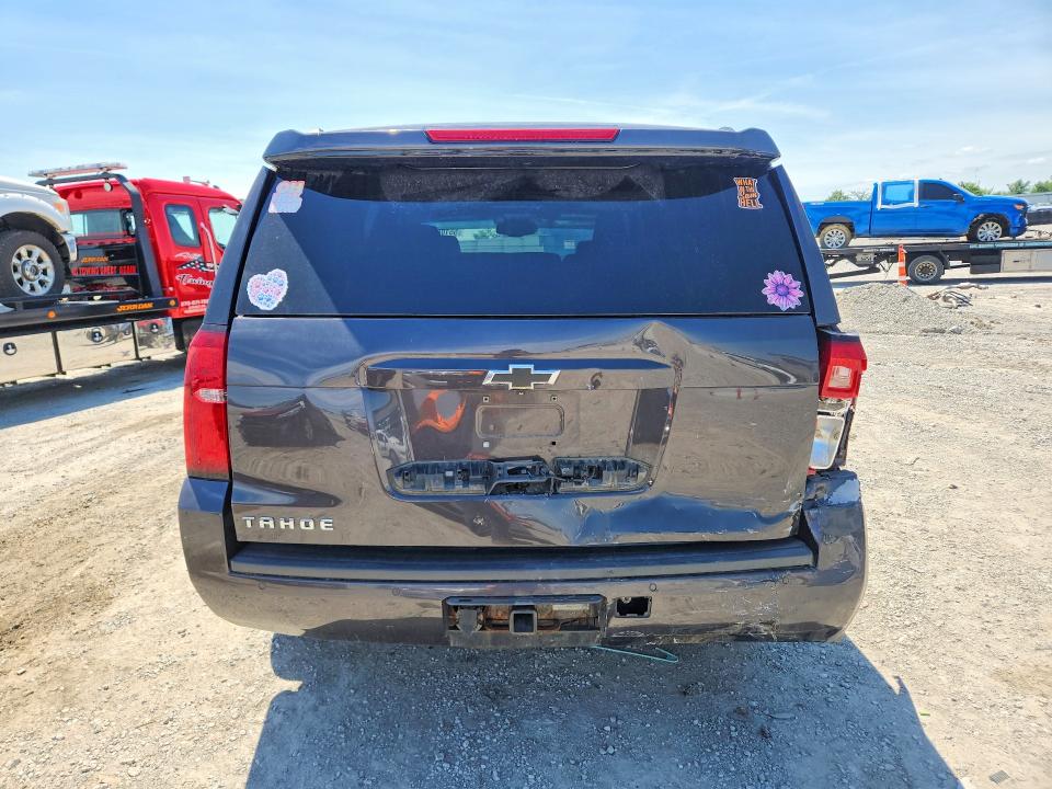 2015 Chevrolet Tahoe VIN 1GNSKBKC7FR106477 COPART salvage auction — REAR END, Ky - Cert Of Title-Salvage, sold $7,300 on 2026-07-09 (photo 6)