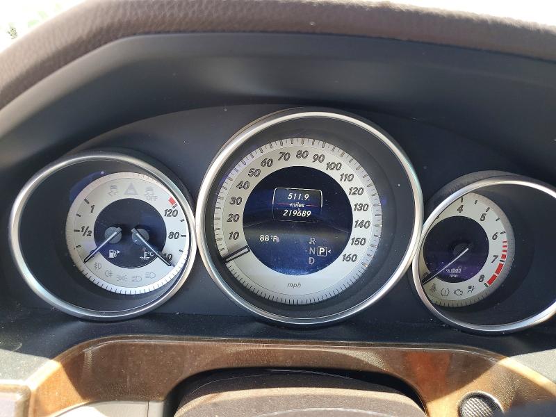 2014 Mercedes-benz E-klasse VIN WDDHF8JB4EA866016 COPART salvage auction — MINOR DENT/SCRATCHES, Al - Certificate Of Title, sold $1,950 on 2026-07-17 (photo 9)