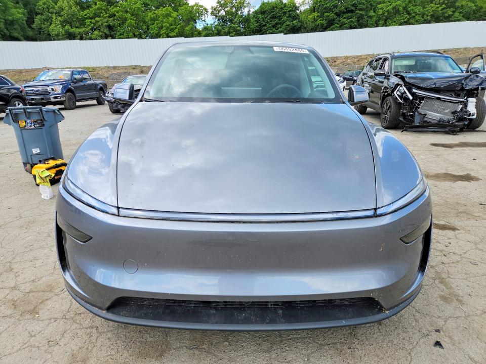 2026 Tesla Model y VIN 7SAYGDEE5TF386191 COPART salvage auction — REAR END, Ny - Mv-907A Salvage Certificate, sold $12,400 on 2026-07-23 (photo 5)