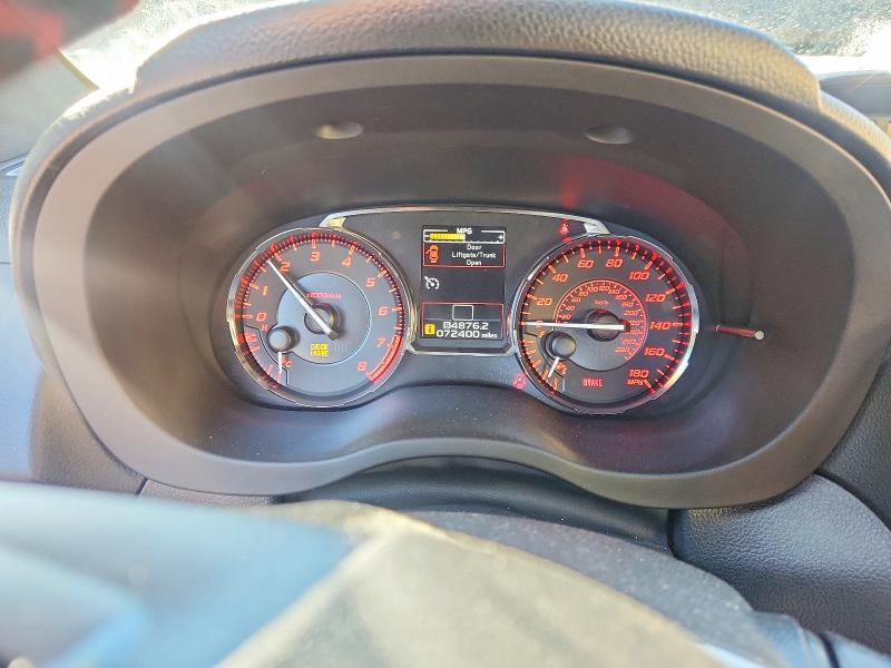 2017 Subaru Wrx VIN JF1VA1B69H9822884 COPART salvage auction — REAR END, Oh - Cert Of Title-Salvage, sold $5,900 on 2026-07-08 (photo 9)