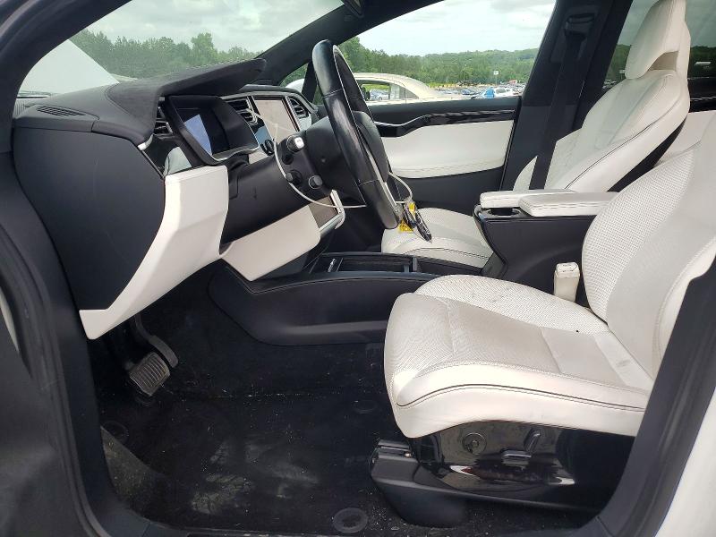 2016 Tesla Model x VIN 5YJXCAE20GF006978 COPART salvage auction — REAR END, Nc - Salvage Certificate Of Title, sold $7,700 on 2026-07-23 (photo 7)