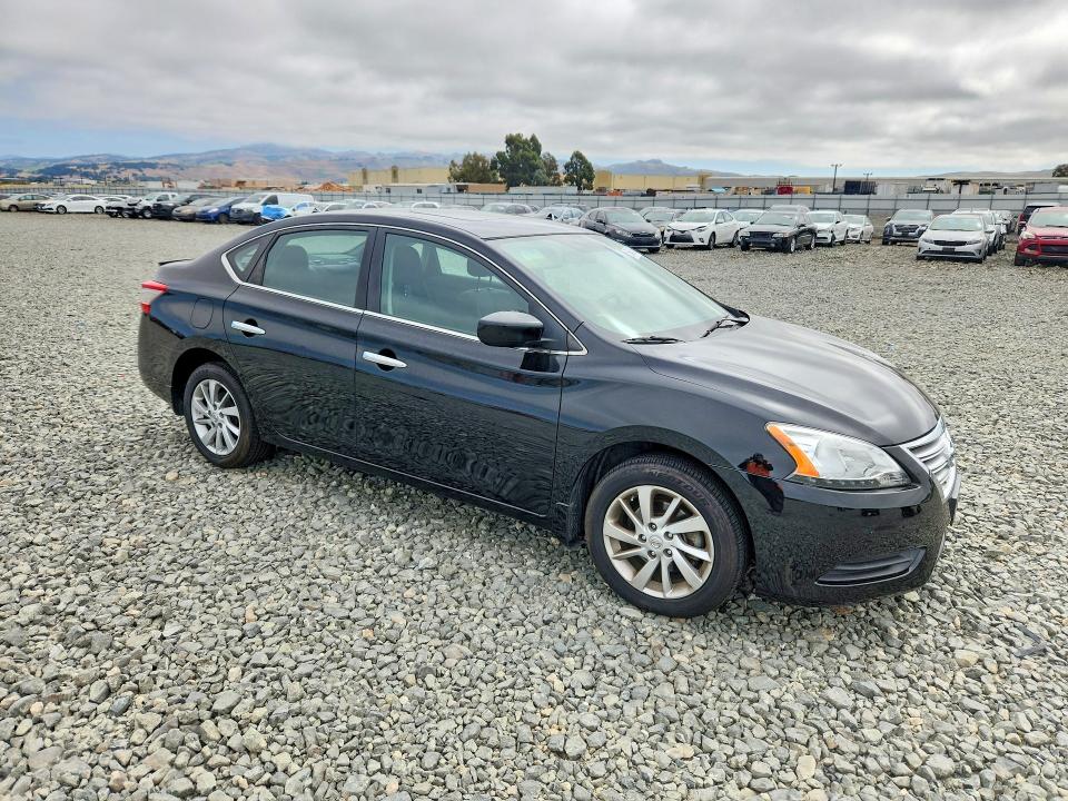2015 Nissan Sentra VIN 3N1AB7AP3FY234945 COPART salvage auction — REAR END, Ca - Salvage Certificate, sold $575 on 2026-07-02 (photo 4)