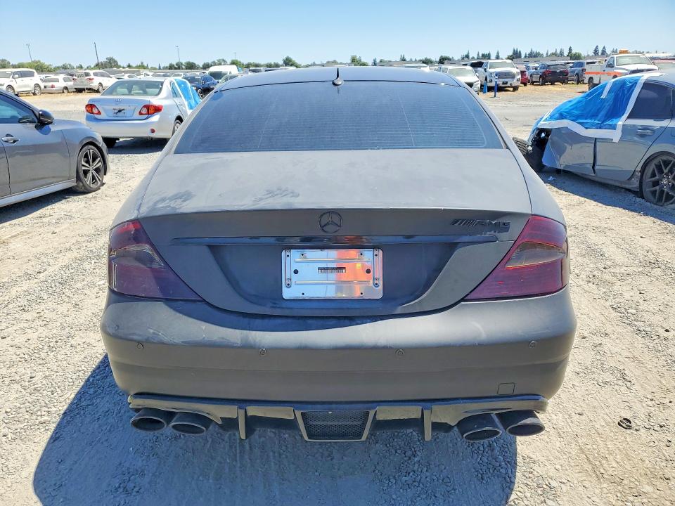 2006 Mercedes-benz Cls-class VIN WDDDJ76X16A020357 COPART salvage auction — VANDALISM, Ca - Salvage Certificate, sold $3,400 on 2026-07-07 (photo 6)