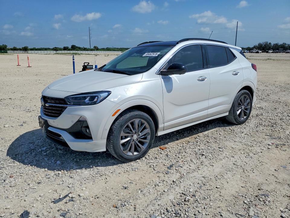 2021 Buick Encore VIN KL4MMGSL7MB164792 COPART salvage auction — WATER/FLOOD, Tx - Salvage Vehicle Title, sold $6,500 on 2026-08-27 (photo 1)