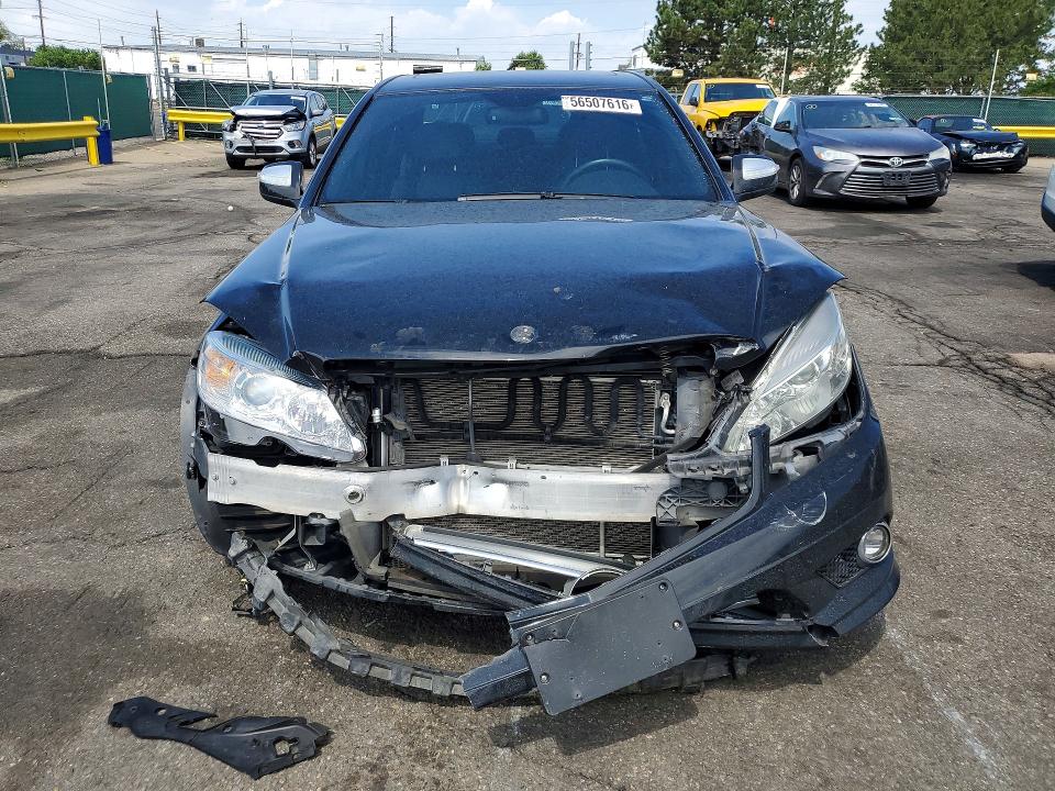 2009 Mercedes-benz C-klasse VIN WDDGF81X89R054779 COPART salvage auction — FRONT END, CO - PUBLIC - SALVAGE TITLE (P), sold $275 on 2026-07-23 (photo 5)
