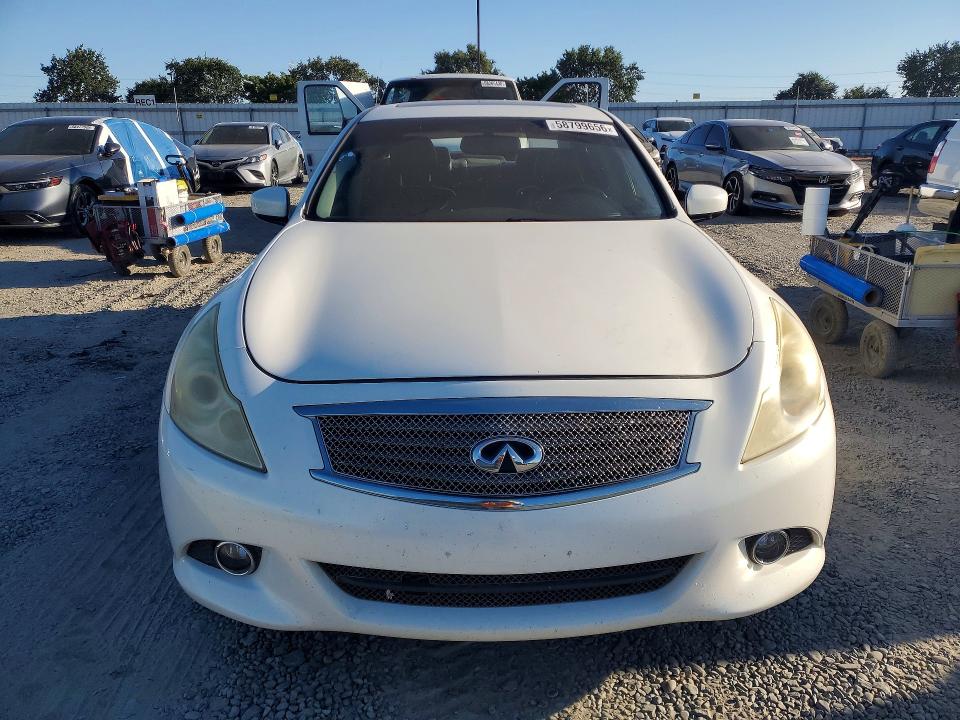 2012 Infiniti VIN JN1CV6AP6CM620218 COPART salvage auction — REAR END, Ca - Salvage Certificate, sold $800 on 2026-07-02 (photo 5)