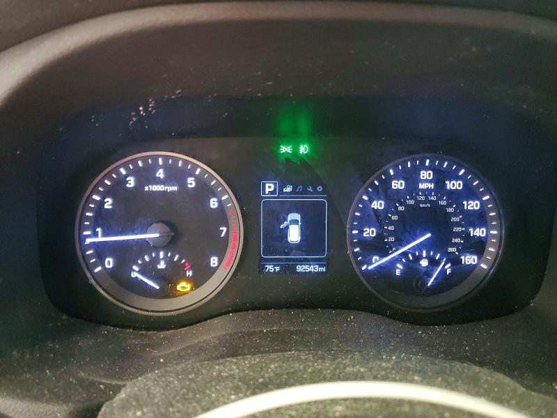 2017 Hyundai VIN KM8J3CA46HU483783 COPART salvage auction — FRONT END, Salvage Title, sold $4,000 on 2026-07-28 (photo 9)