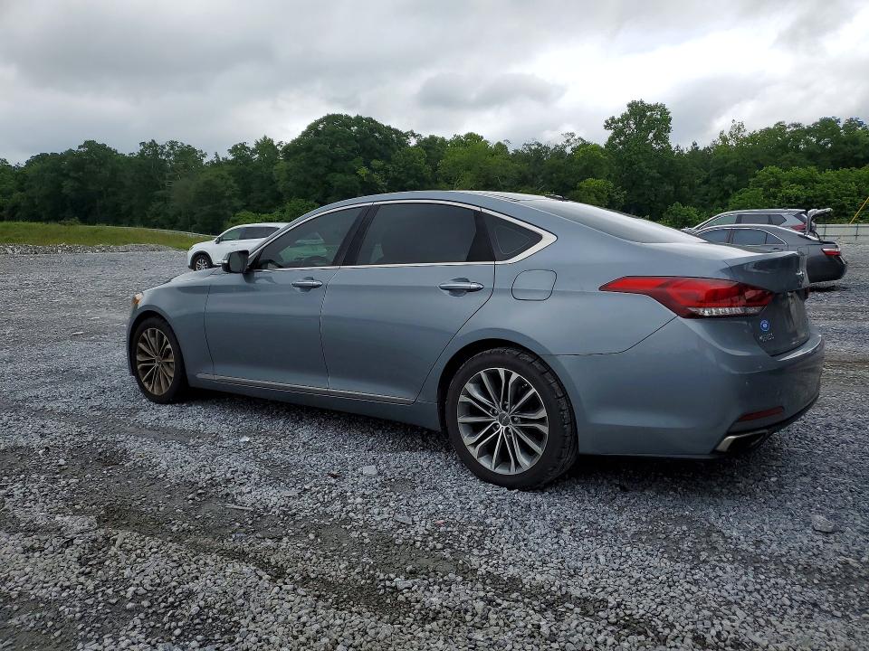 2016 Hyundai VIN KMHGN4JE2GU135612 COPART salvage auction — VANDALISM, Ga - Cert Of Title-Salvage, sold $2,450 on 2026-07-30 (photo 2)