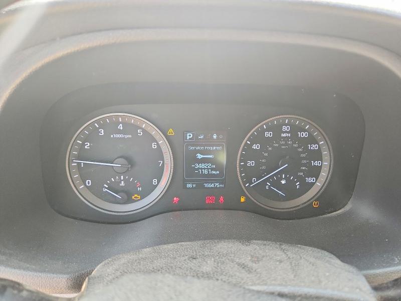2016 Hyundai VIN KM8J33A25GU044734 COPART salvage auction — MINOR DENT/SCRATCHES, Il - Certificate Of Title (P), sold $4,500 on 2026-07-30 (photo 9)