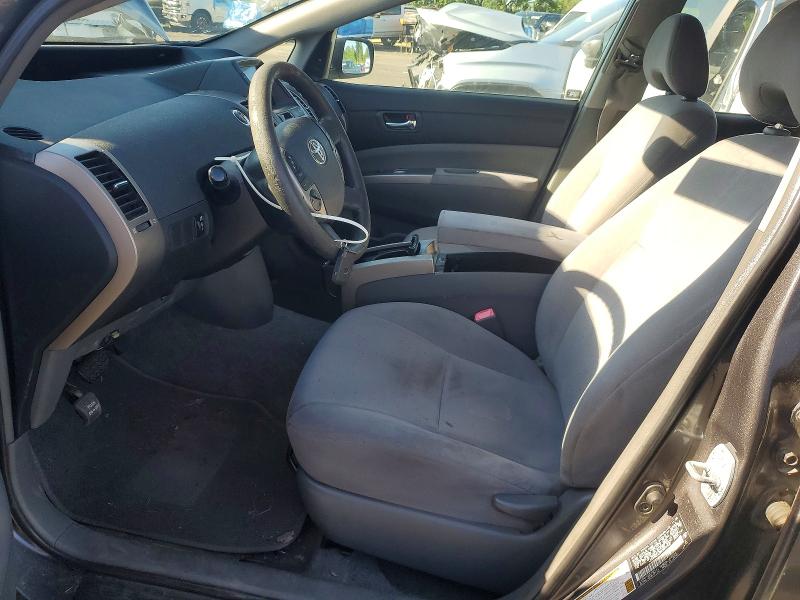 2009 Toyota Prius VIN JTDKB20U893505300 COPART salvage auction — FRONT END, Or - Salvage Title Certificate, sold $525 on 2026-07-13 (photo 7)