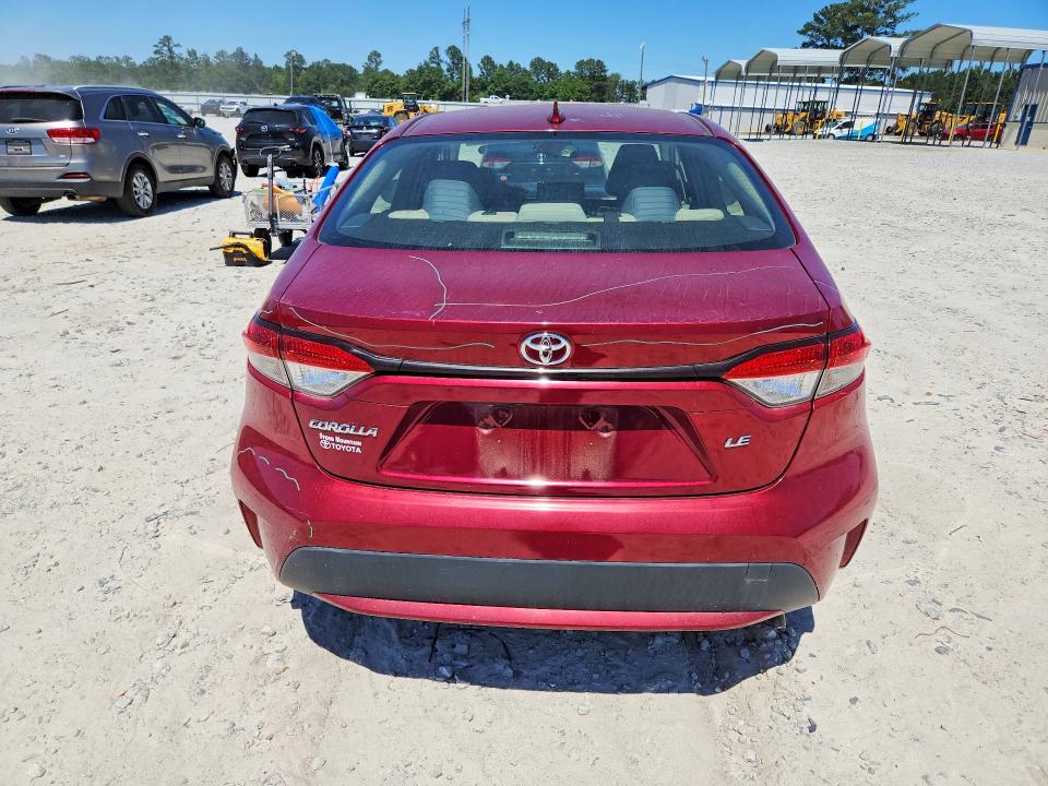 2022 Toyota Corolla VIN JTDEPMAE9NJ207734 COPART salvage auction — FRONT END, Ga - Cert Of Title-Salvage, sold $6,200 on 2026-07-27 (photo 6)